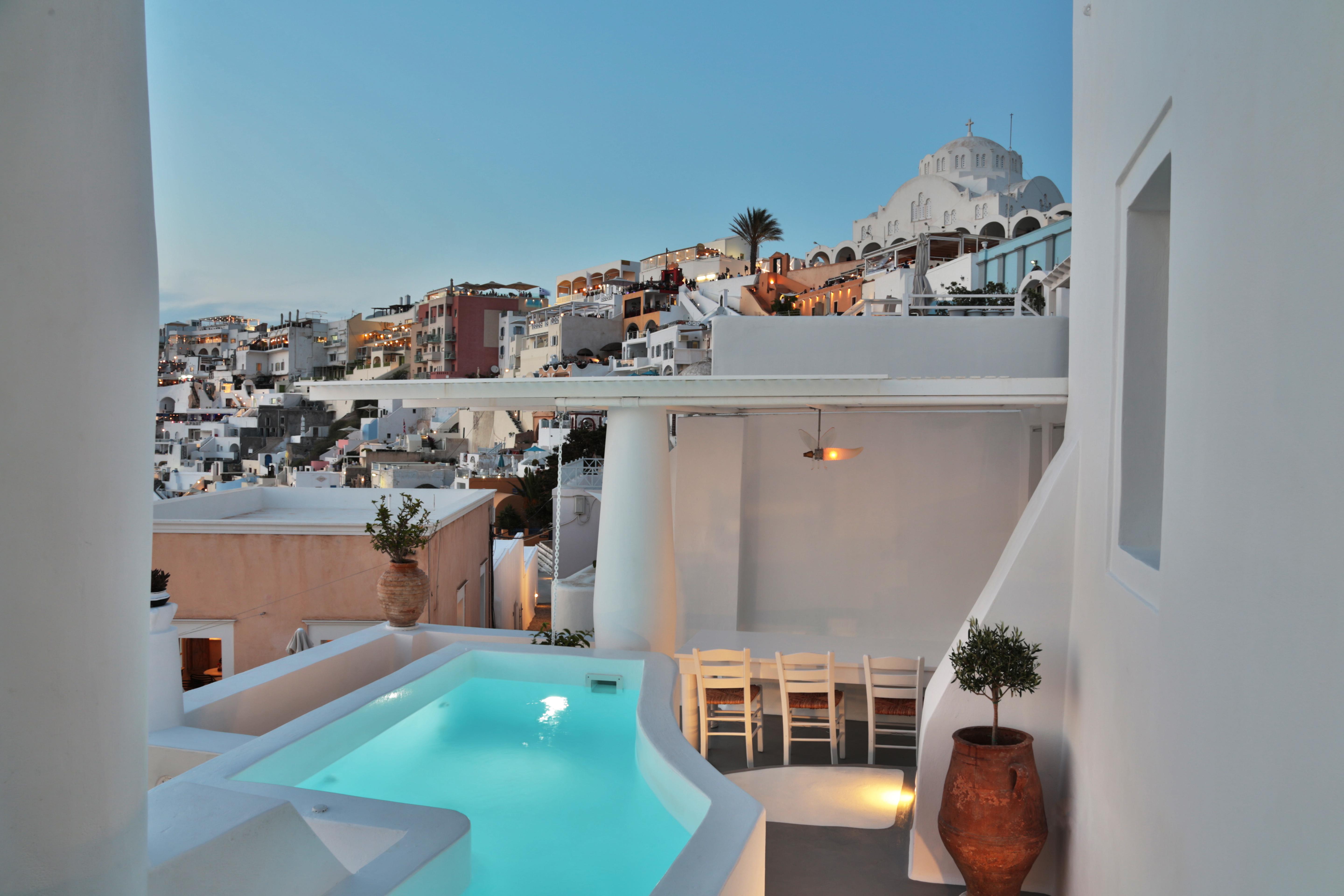 Trieris Villa & Suites Fira  Exterior foto