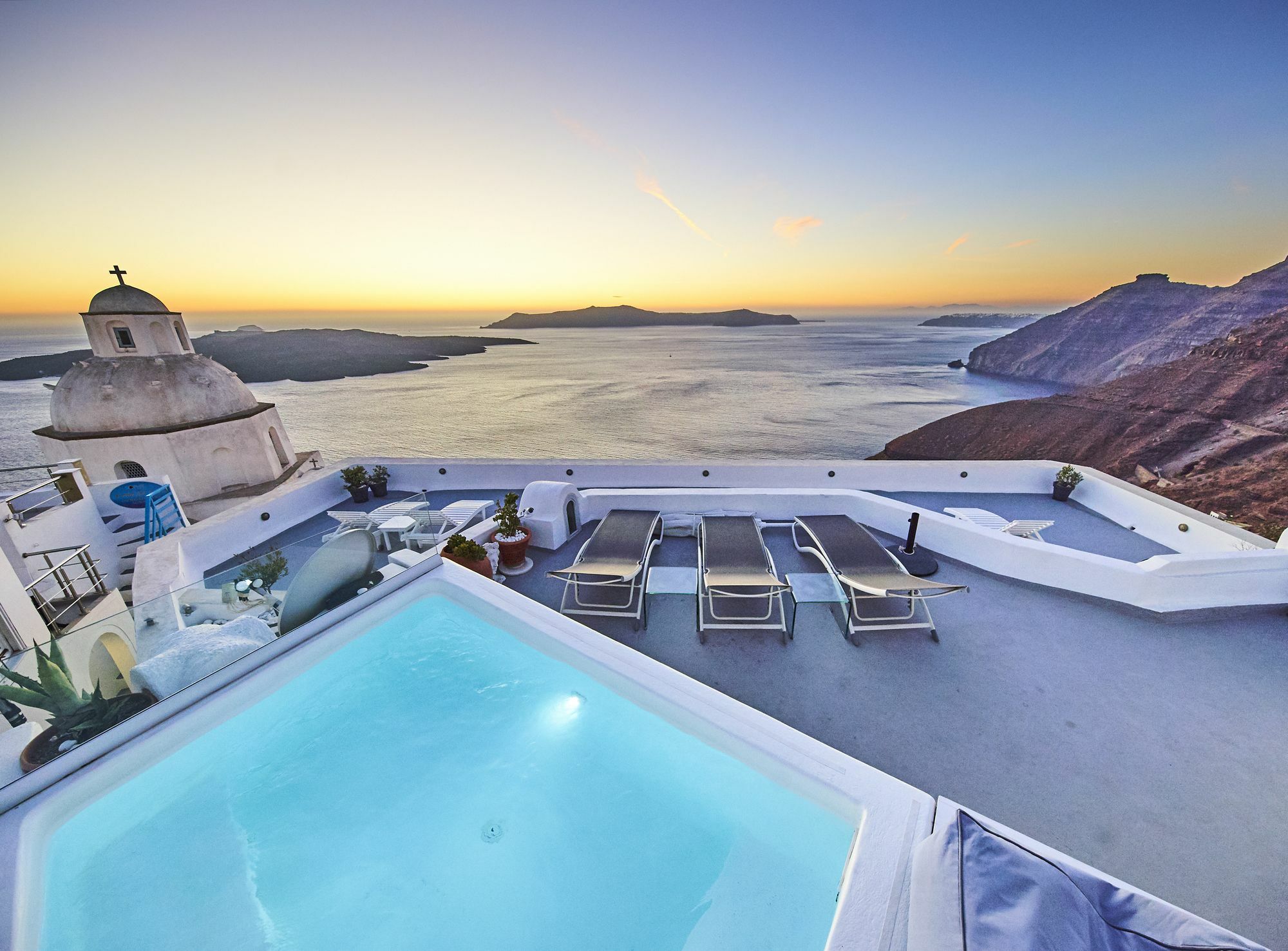 Trieris Villa & Suites Fira  Exterior foto